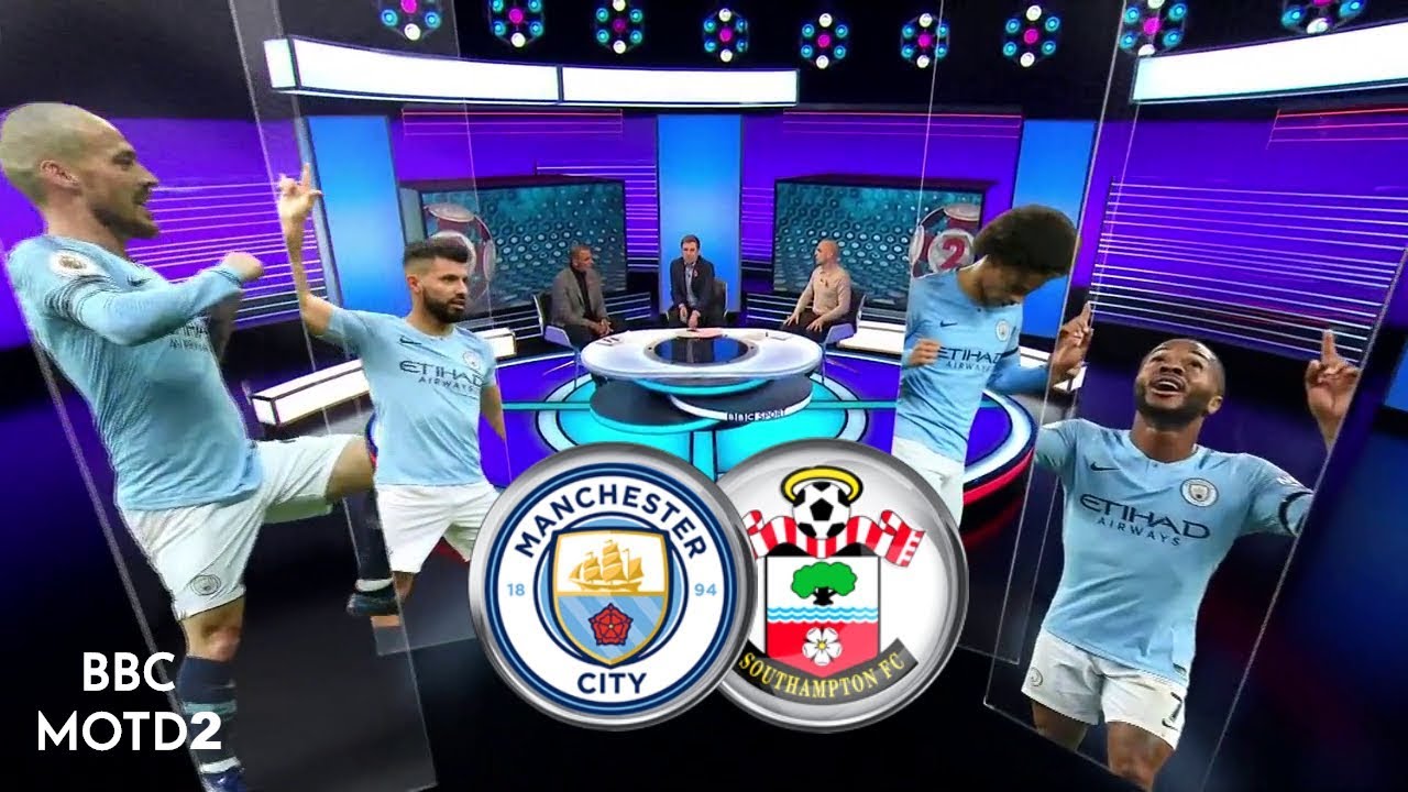 BBC Match Of The Day 2 - Manchester City vs Southampton 6-1